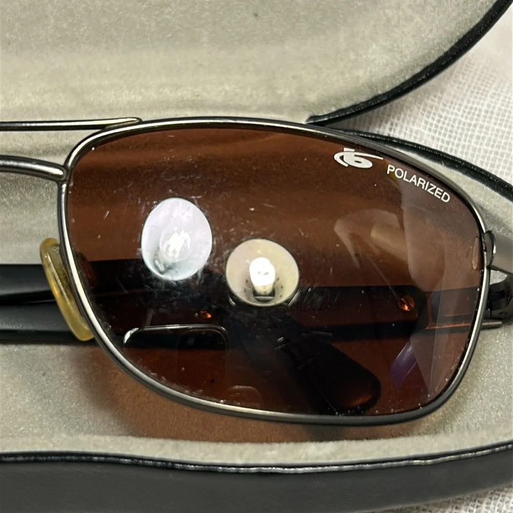 Bolle polarized sunglasses with Ray-Ban case